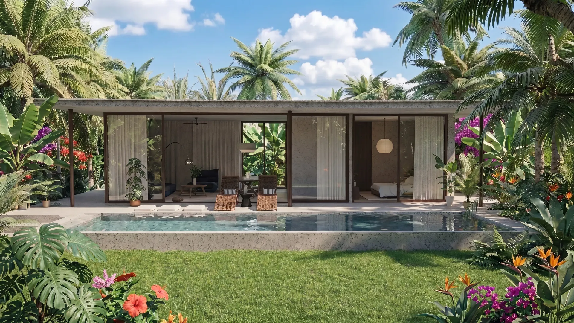 Villa Maison Ceylon avec piscine privée sur la côte sud du Sri Lanka
