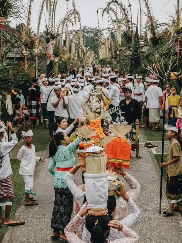 Urban densification and traffic jams in Canggu, Bali
